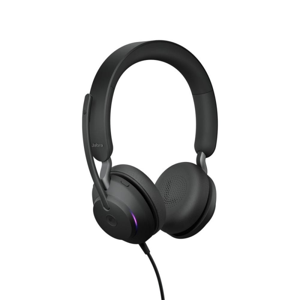 Jabra - Evolve2 40 SE Auriculares Alámbrico Diadema Llamadas/Música USB Type-C / USB Type-A Negro - 24189-999-799