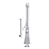 Neomounts - tableta-D100SILVER Soporte para tablet con abrazadera para escritorio 4.7-12.9" - universal - movimiento completo