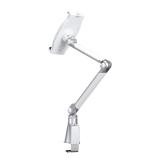 Neomounts - tableta-D100SILVER Soporte para tablet con abrazadera para escritorio 4.7-12.9" - universal - movimiento completo