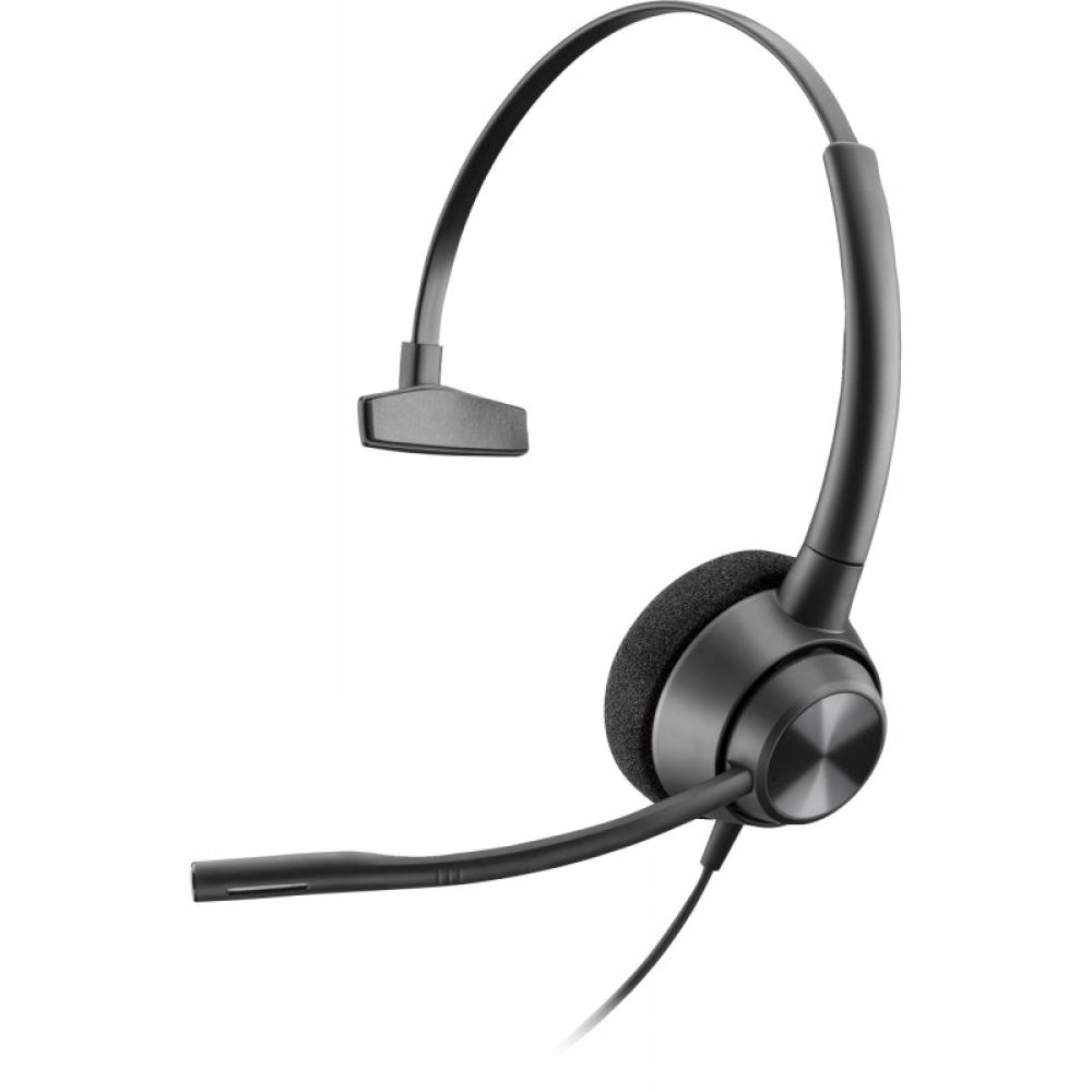 HP Poly - Auriculares monoaurales Poly EncorePro 310 con desconexión rápida TAA