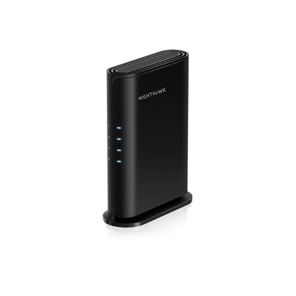 NETGEAR - 4-Stream AX1800 router inalámbrico Gigabit Ethernet Doble banda (2,4 GHz / 5 GHz) Negro