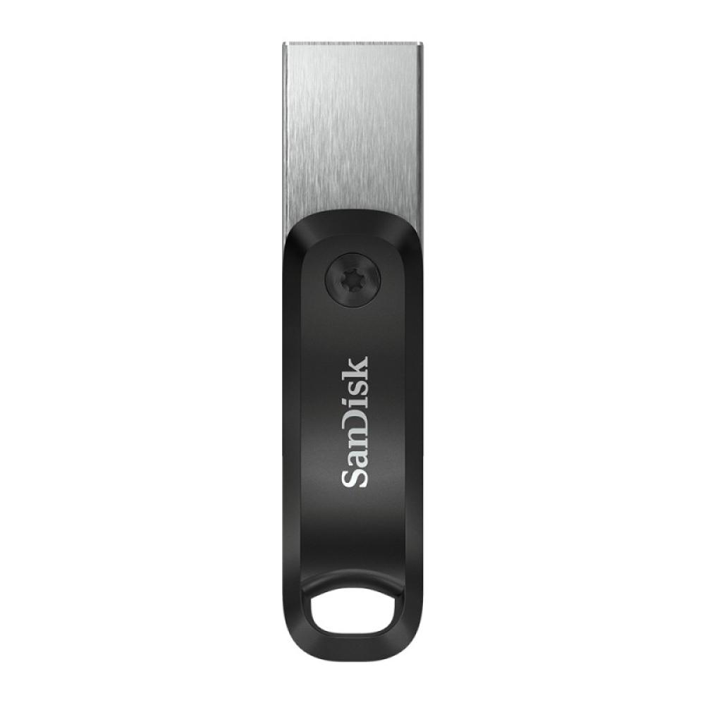 SanDisk - SDIX60N-128G-GN6NE unidad flash USB 128 GB 3.2 Gen 1 (3.1 Gen 1) Gris, Plata