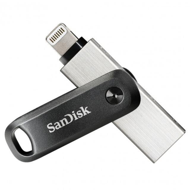 SanDisk - SDIX60N-128G-GN6NE unidad flash USB 128 GB 3.2 Gen 1 (3.1 Gen 1) Gris, Plata