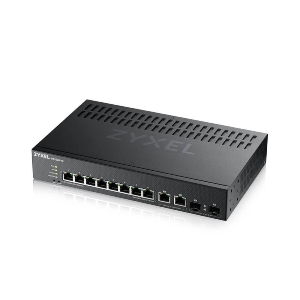 Zyxel - GS2220-10-EU0101F switch Gestionado L2 Gigabit Ethernet (10/100/1000) Negro