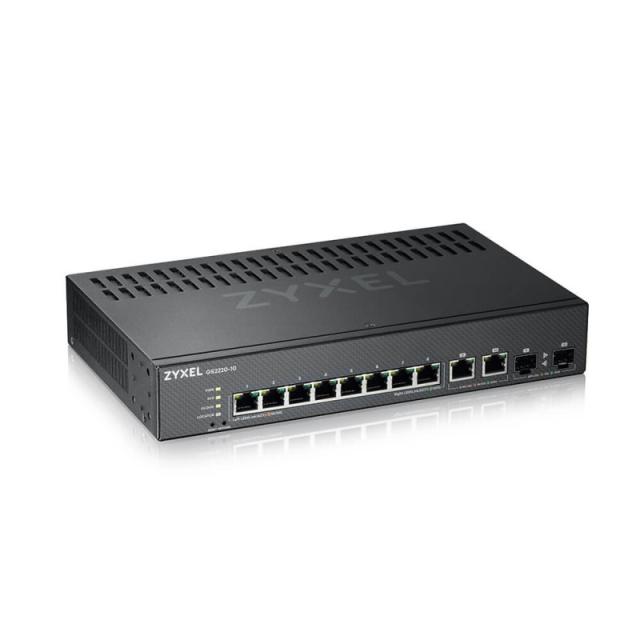 Zyxel - GS2220-10-EU0101F switch Gestionado L2 Gigabit Ethernet (10/100/1000) Negro