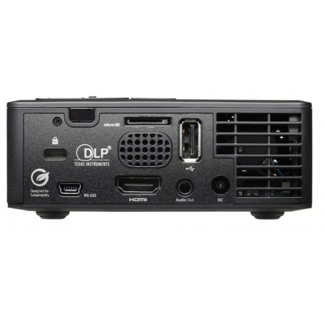 Optoma - ML750i Proyector de alcance estándar 450 lúmenes ANSI DLP WXGA (1200x800) 3D Negro