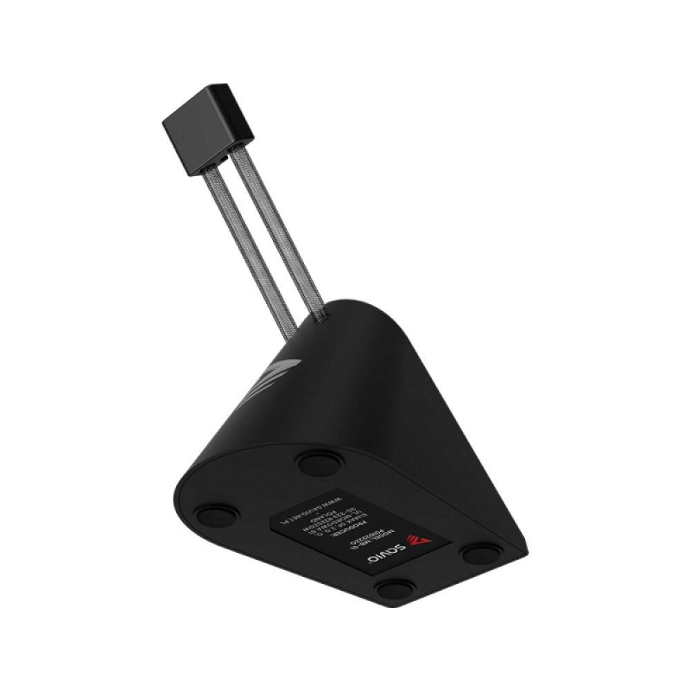 Savio - Mouse Bungee Mouse cable holder stable non-slip flexible arm MB-01 1 pieza(s)
