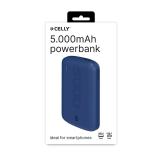 Celly - PBE5000EVOBL batería externa Litio 5000 mAh Azul