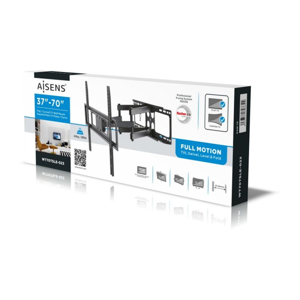 AISENS - WT70TSLE-023 soporte para TV 177,8 cm (70") Negro