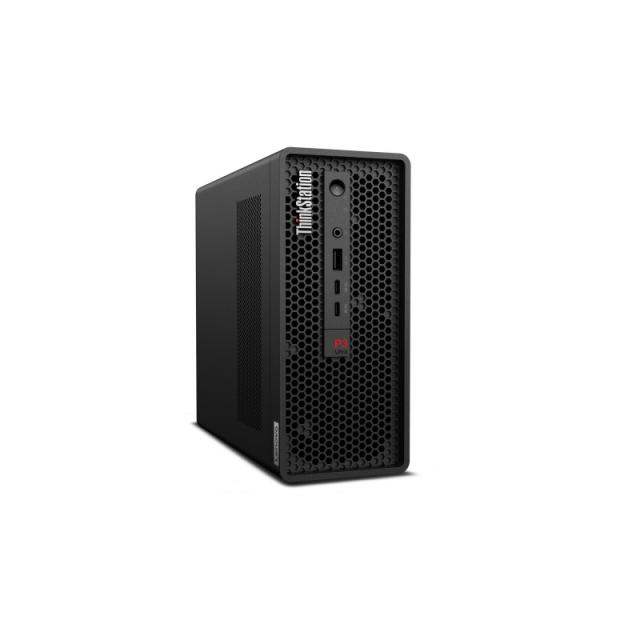 Lenovo - ThinkStation P3 Ultra SFF Gen 2 Intel Core Ultra 7 265 32 GB DDR5-SDRAM 1 TB SSD NVIDIA RTX A1000 Windows 11 Pro Puesto
