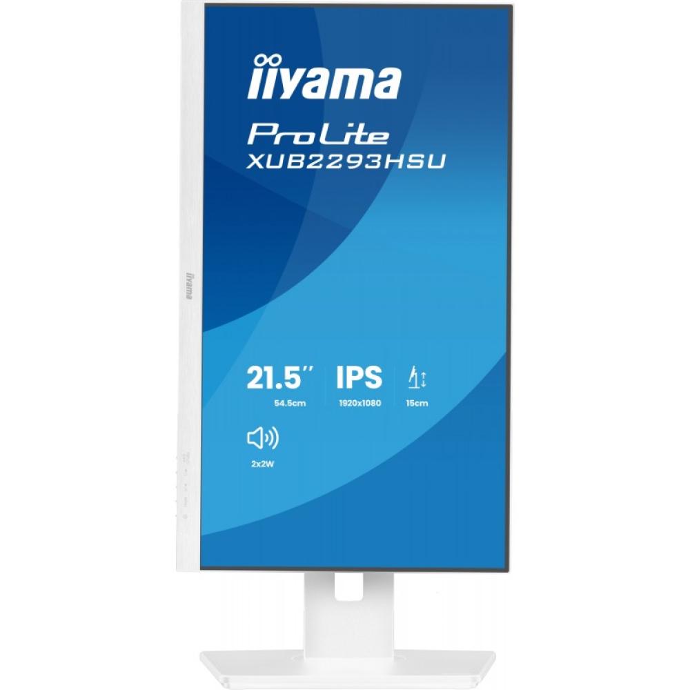 iiyama - ProLite XUB2293HSU-W7 pantalla para PC 54,6 cm (21.5") 1920 x 1080 Pixeles Full HD LED Blanco
