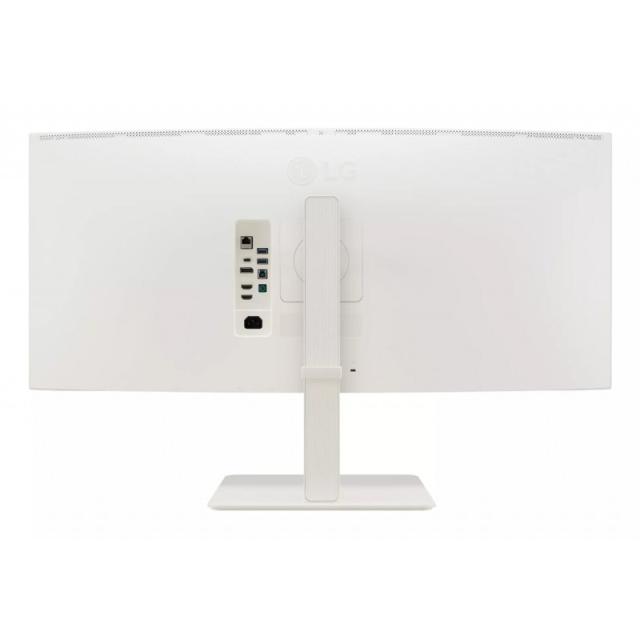 LG - 38WR85QC-W pantalla para PC 96,5 cm (38") 3840 x 1600 Pixeles UltraWide Quad HD LCD Blanco - 38WR85QC-W.AEU