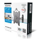 AISENS - WT42TSE-007 soporte para TV 106,7 cm (42") Negro