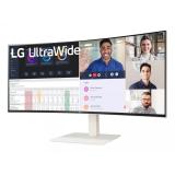 LG - 38WR85QC-W pantalla para PC 96,5 cm (38") 3840 x 1600 Pixeles UltraWide Quad HD LCD Blanco - 38WR85QC-W.AEU