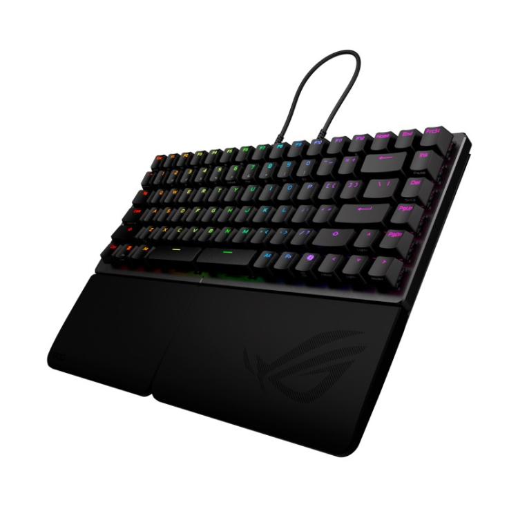 ASUS - ROG Falcata teclado Juego USB + RF Wireless + Bluetooth Negro