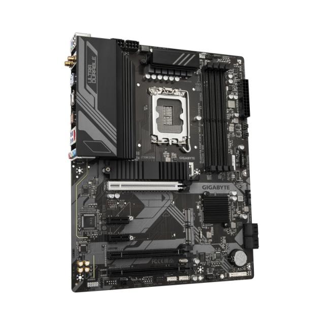 GIGABYTE - Z790 D AX Placa base - Soporta CPUs Intel Core de 14ª generación, VRM digital de 12+1+1 fases, hasta 7600MHz DDR5 (OC