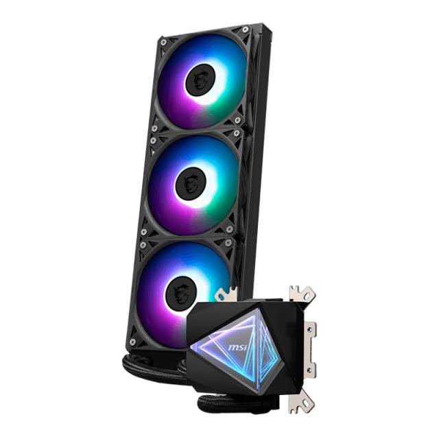 MSI - MAG Coreliquid I360 Carcasa del ordenador Sistema de refrigeración líquida todo en uno 12 cm Negro 1 pieza(s)