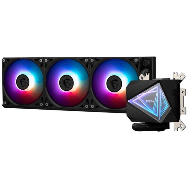 MSI - MAG Coreliquid I360 Carcasa del ordenador Sistema de refrigeración líquida todo en uno 12 cm Negro 1 pieza(s)