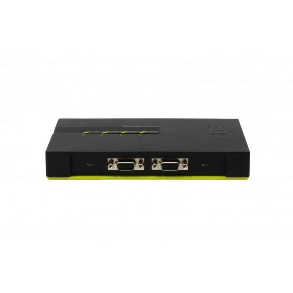 LevelOne - Switch KVM de 4 puertos USB