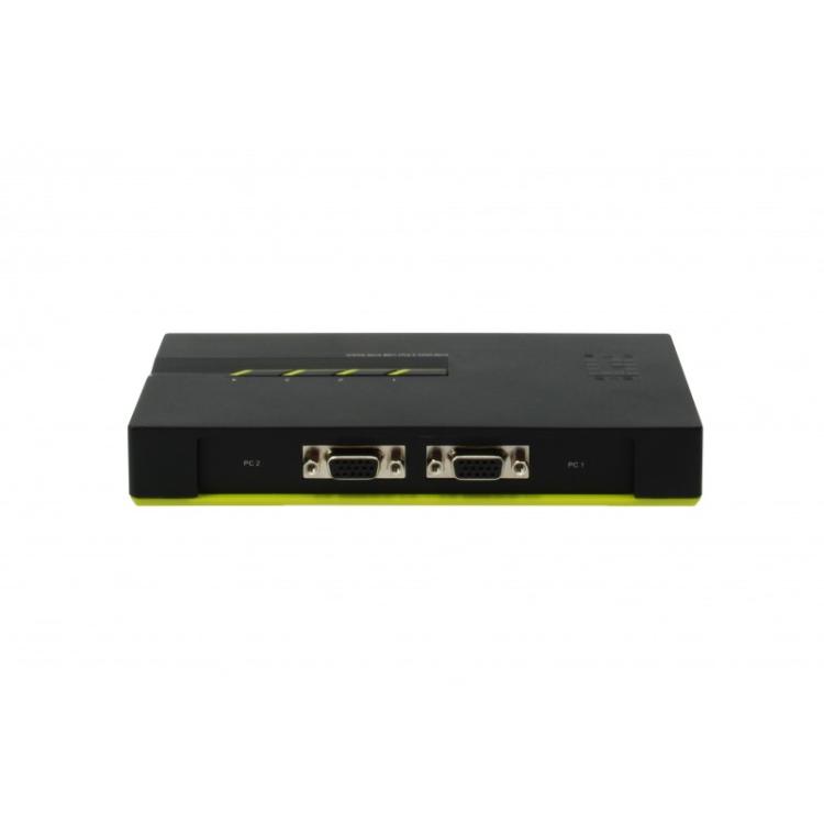LevelOne - Switch KVM de 4 puertos USB