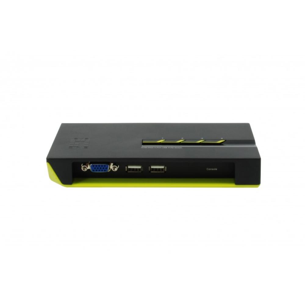 LevelOne - Switch KVM de 4 puertos USB