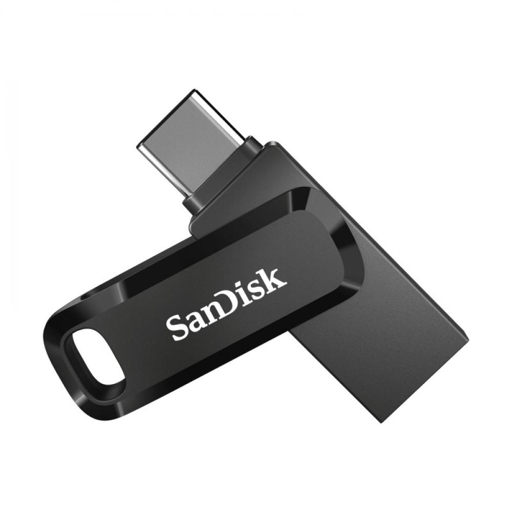 SanDisk - Ultra Dual Drive Go unidad flash USB 512 GB USB Type-A / USB Type-C 3.2 Gen 1 (3.1 Gen 1) Negro