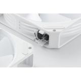 ABYSM - Gaming Ventilador Arclight 2.0 Pack 3 en 1 Blanco, Iluminación ARGB y Capacidad de Conectarlos en Serie (Clic&Go)