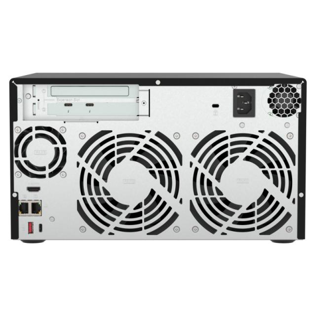 QNAP - TVS-H874T-I7-32G servidor de almacenamiento NAS Torre Intel® Core™ i7 32 GB DDR4 0 TB QNAP QTS Negro