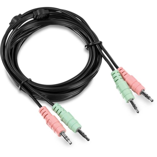 Trendnet - TK-CD06 cable para video, teclado y ratón (kvm) Negro 1,8 m