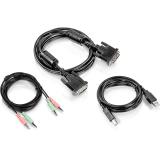 Trendnet - TK-CD06 cable para video, teclado y ratón (kvm) Negro 1,8 m