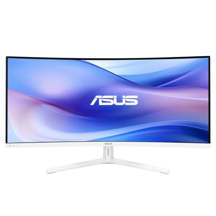 ASUS - VU34WCIP-W pantalla para PC 86,4 cm (34") 3440 x 1440 Pixeles Wide Quad HD Blanco