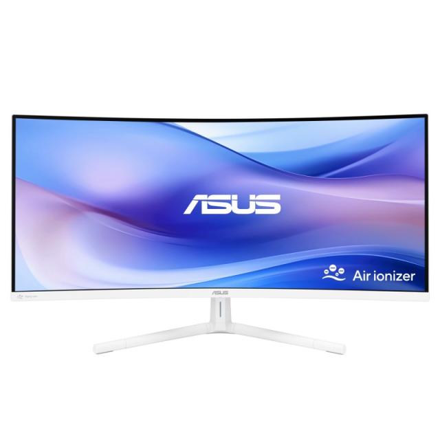 ASUS - VU34WCIP-W pantalla para PC 86,4 cm (34") 3440 x 1440 Pixeles Wide Quad HD Blanco