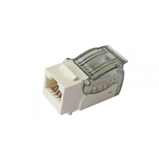 Phasak - Conector Keystone UTP Cat.6A toolless 90º blanco - PHK 2222
