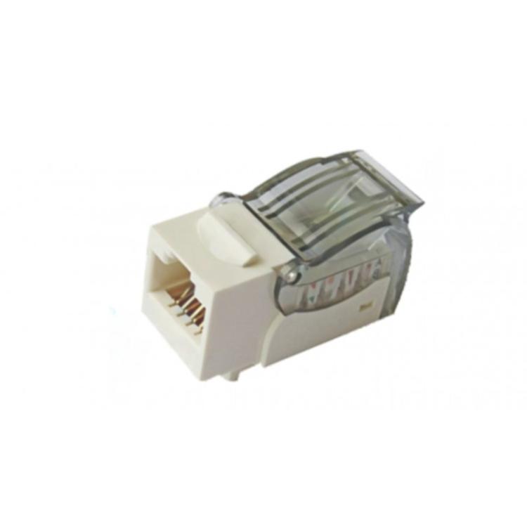Phasak - Conector Keystone UTP Cat.6A toolless 90º blanco - PHK 2222