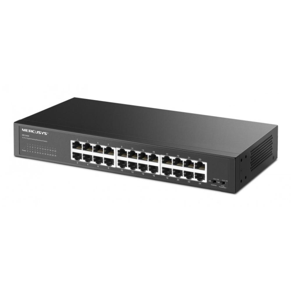 Mercusys - MS124GS switch Gigabit Ethernet (10/100/1000) Negro