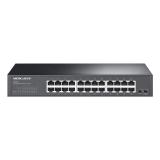 Mercusys - MS124GS switch Gigabit Ethernet (10/100/1000) Negro