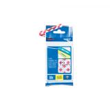 Brother - TZE-MPRG31 cinta para impresora de etiquetas Negro sobre rojo