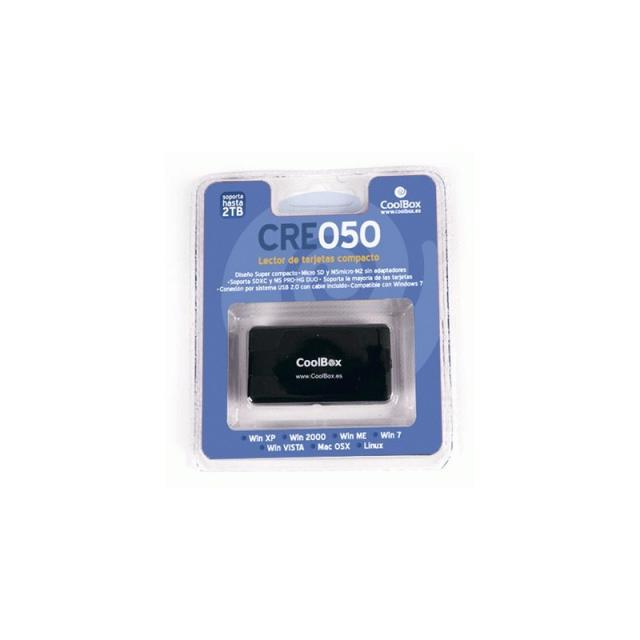 CoolBox - LECTOR DE TARJETAS EXTERNO CRE-050