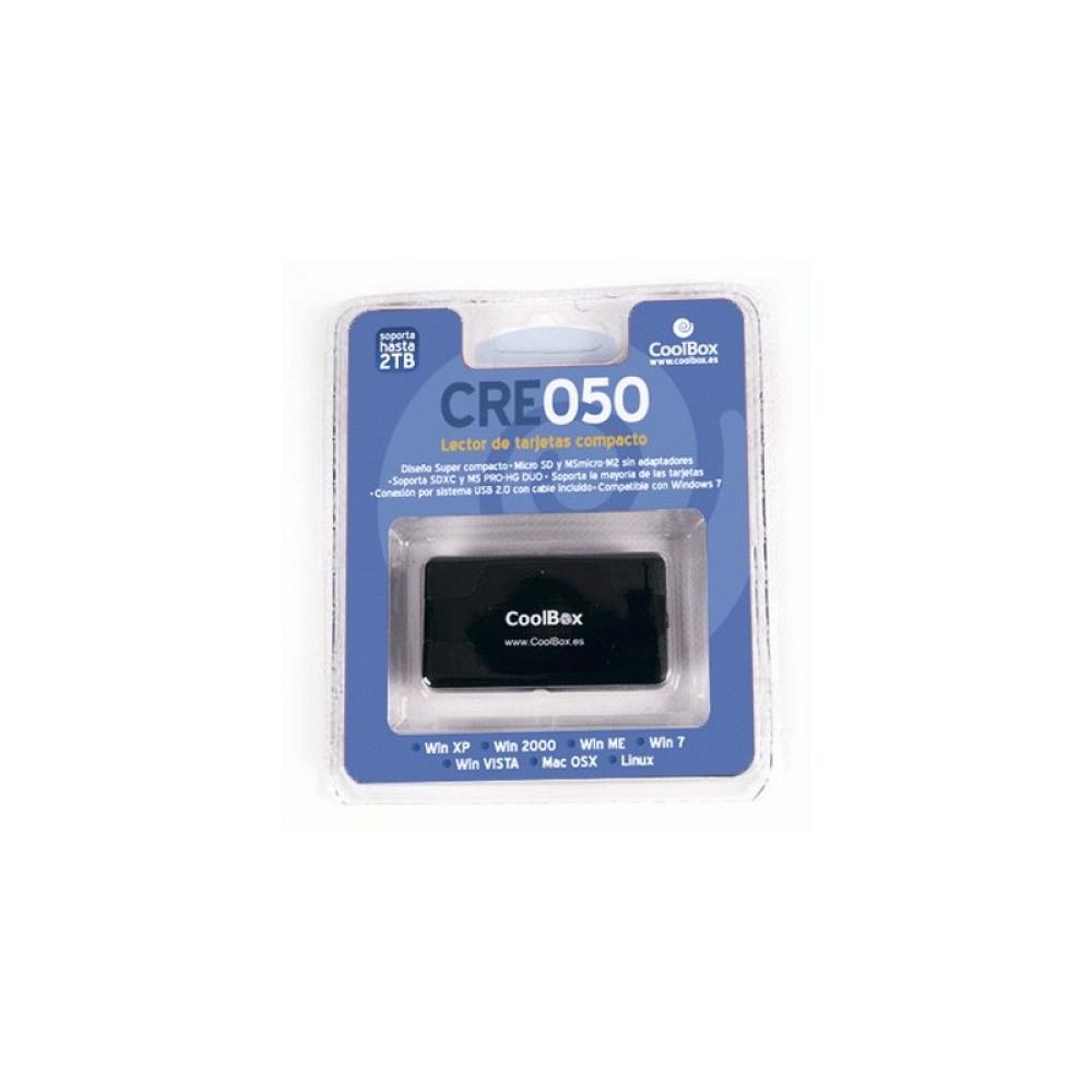 CoolBox - LECTOR DE TARJETAS EXTERNO CRE-050