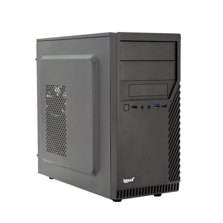 iggual - PSIPCH704 PCs/estación de trabajo i5-12400 Midi Tower Intel® Core™ i5 16 GB DDR4-SDRAM 500 GB SSD PC Negro