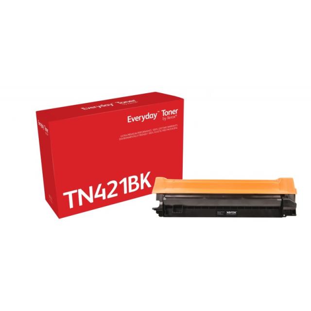 Xerox - Everyday El tóner Everyday™ Negro de Xerox es compatible con Brother TN-421BK, Capacidad estándar