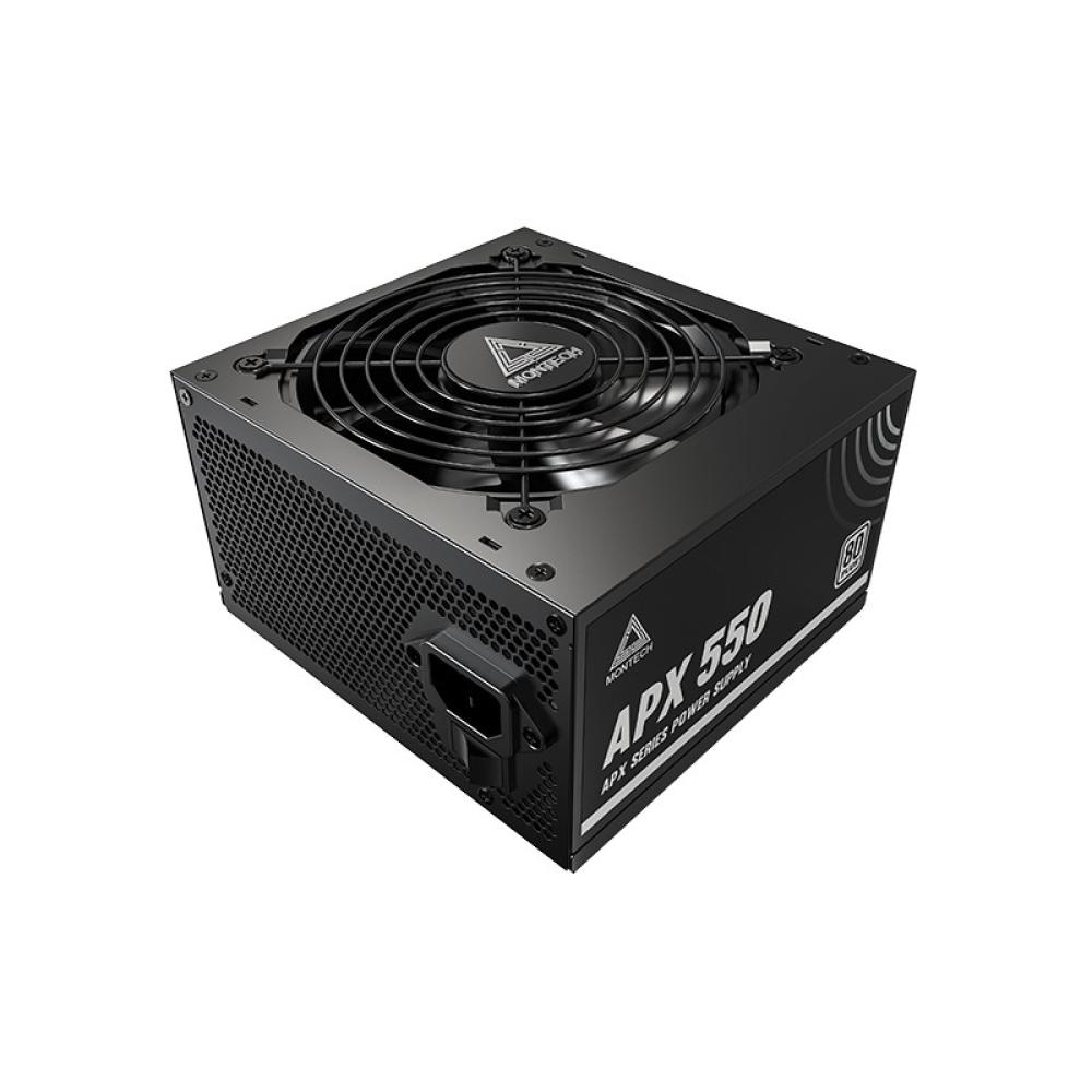 Montech - APX550 unidad de fuente de alimentación 550 W 20+4 pin ATX ATX Negro