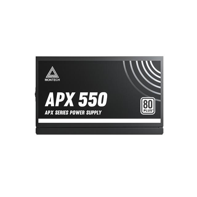 Montech - APX550 unidad de fuente de alimentación 550 W 20+4 pin ATX ATX Negro