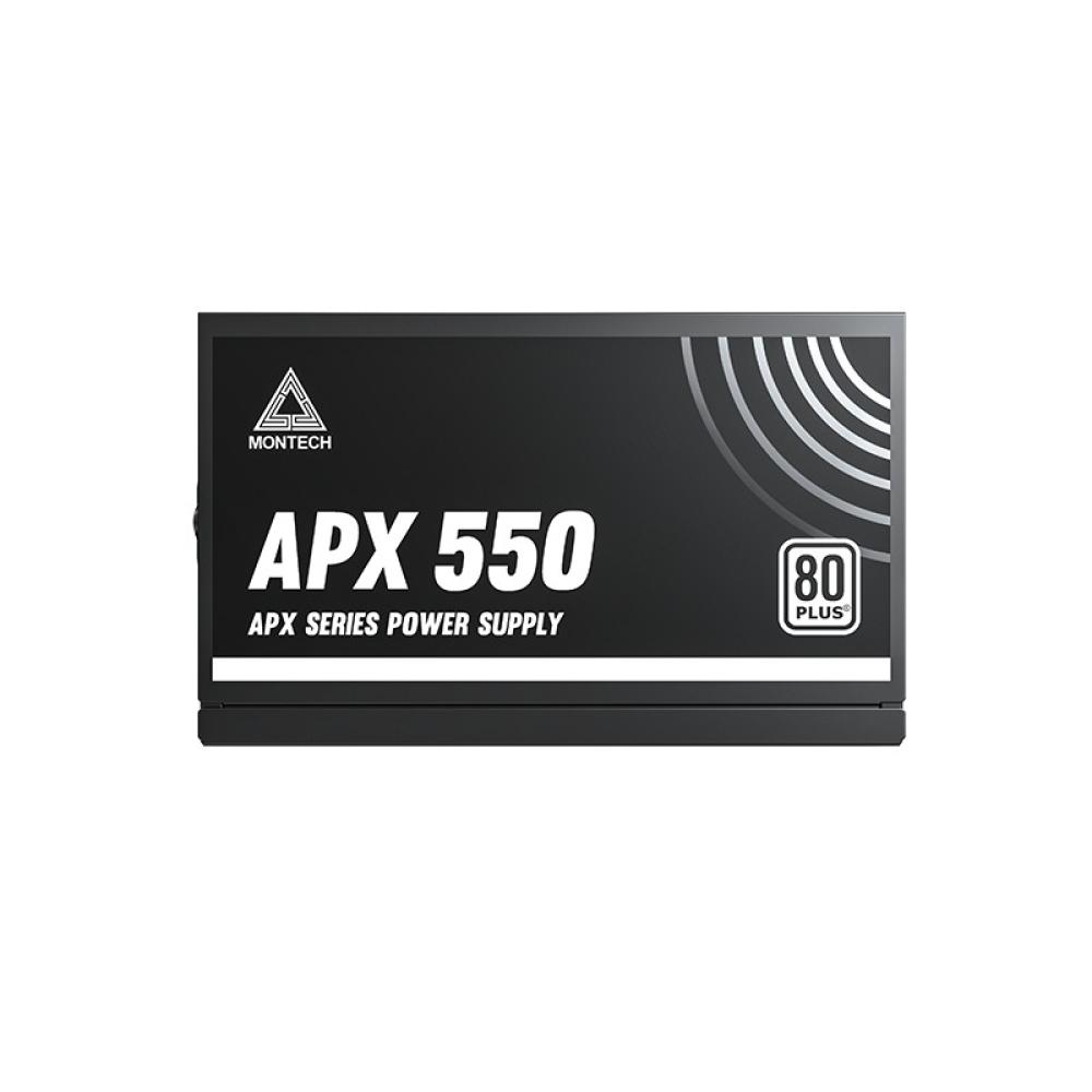 Montech - APX550 unidad de fuente de alimentación 550 W 20+4 pin ATX ATX Negro