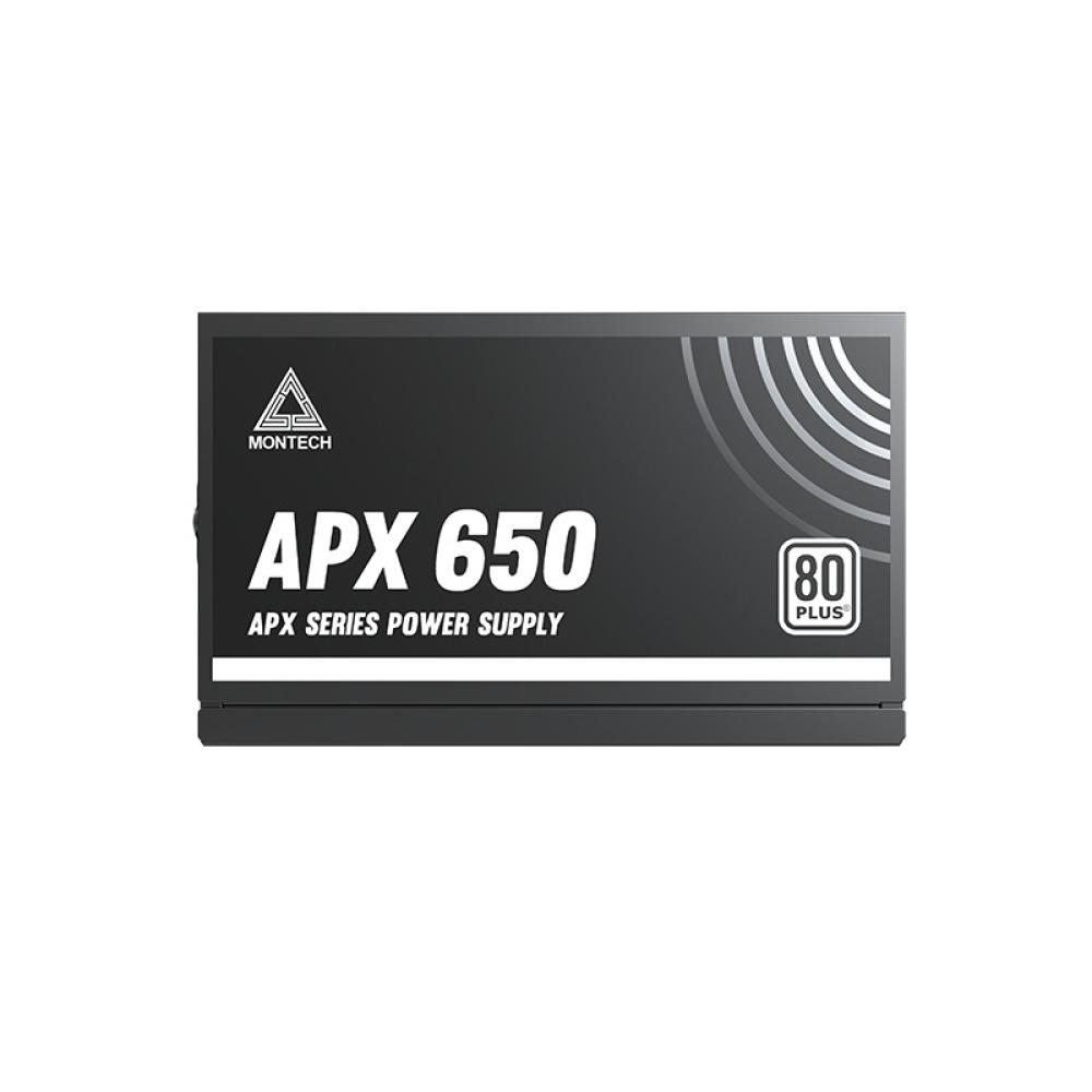Montech - APX650 unidad de fuente de alimentación 650 W 20+4 pin ATX ATX Negro