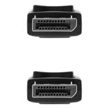 Nanocable - Cable DisplayPort 1.4 CCS, DP/M - DP/M, Negro, 1.5 m