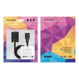 Nanocable - Cable conversor VGA/M a HDMI/M, Negro, 1.8m