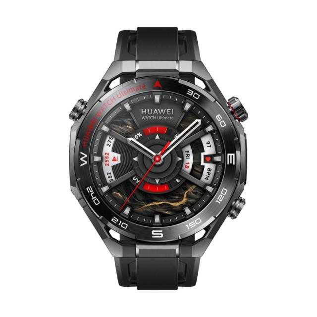 Huawei - 55020GBB Relojes inteligentes y deportivos 3,81 cm (1.5") LTPO 48.5 mm Digital 466 x 466 Pixeles Negro Wifi GPS (satéli