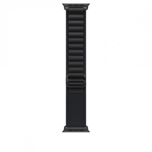 Apple - MG9H4ZM/A Accesorios para dispositivos vestibles inteligentes Grupo de rock Negro Titanio, Poliéster, Spandex