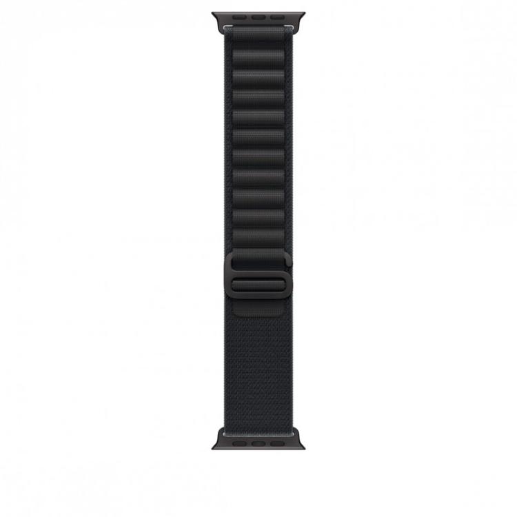 Apple - MG9H4ZM/A Accesorios para dispositivos vestibles inteligentes Grupo de rock Negro Titanio, Poliéster, Spandex